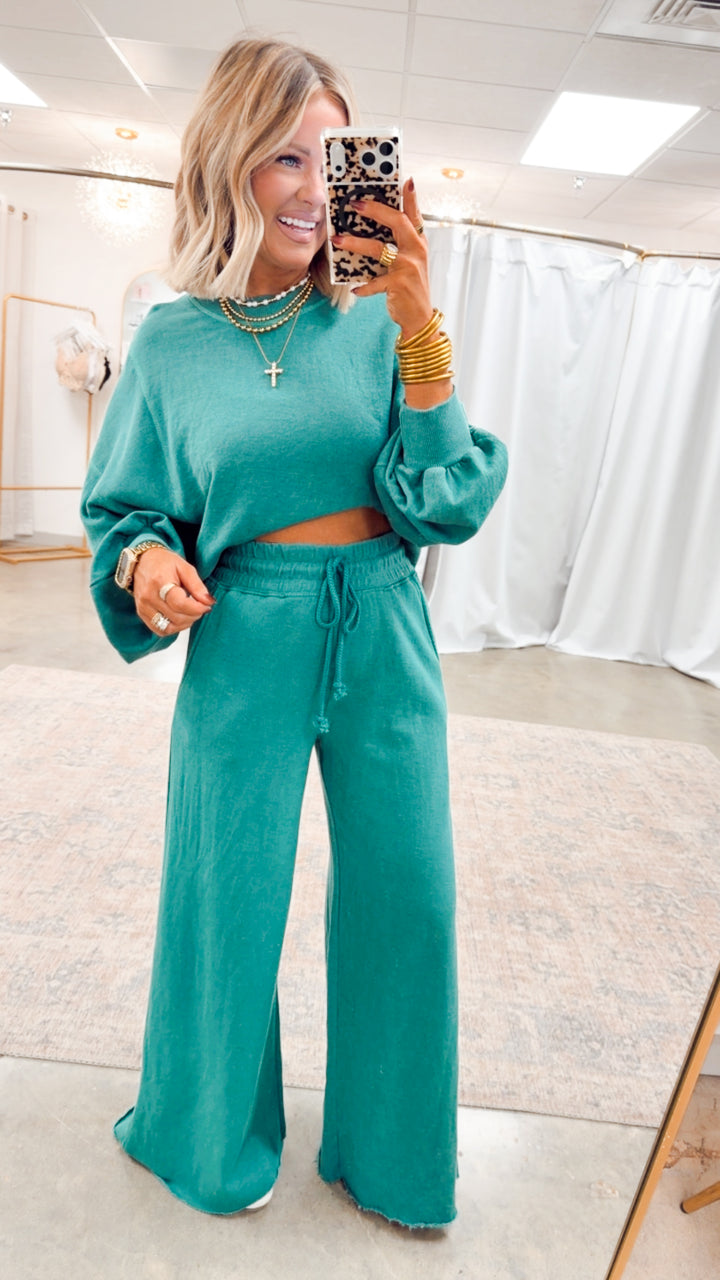 The Hampton Luxe Set-Kelly Green