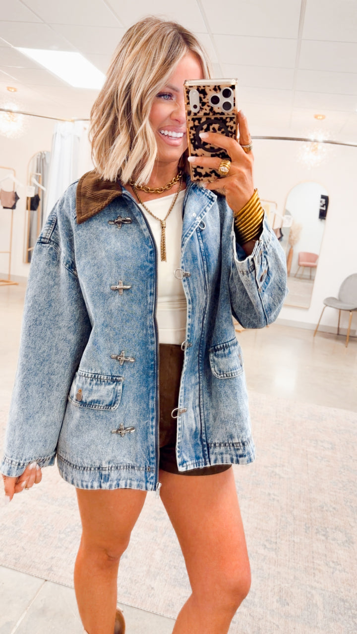 The Lasso Ridge Denim Jacket