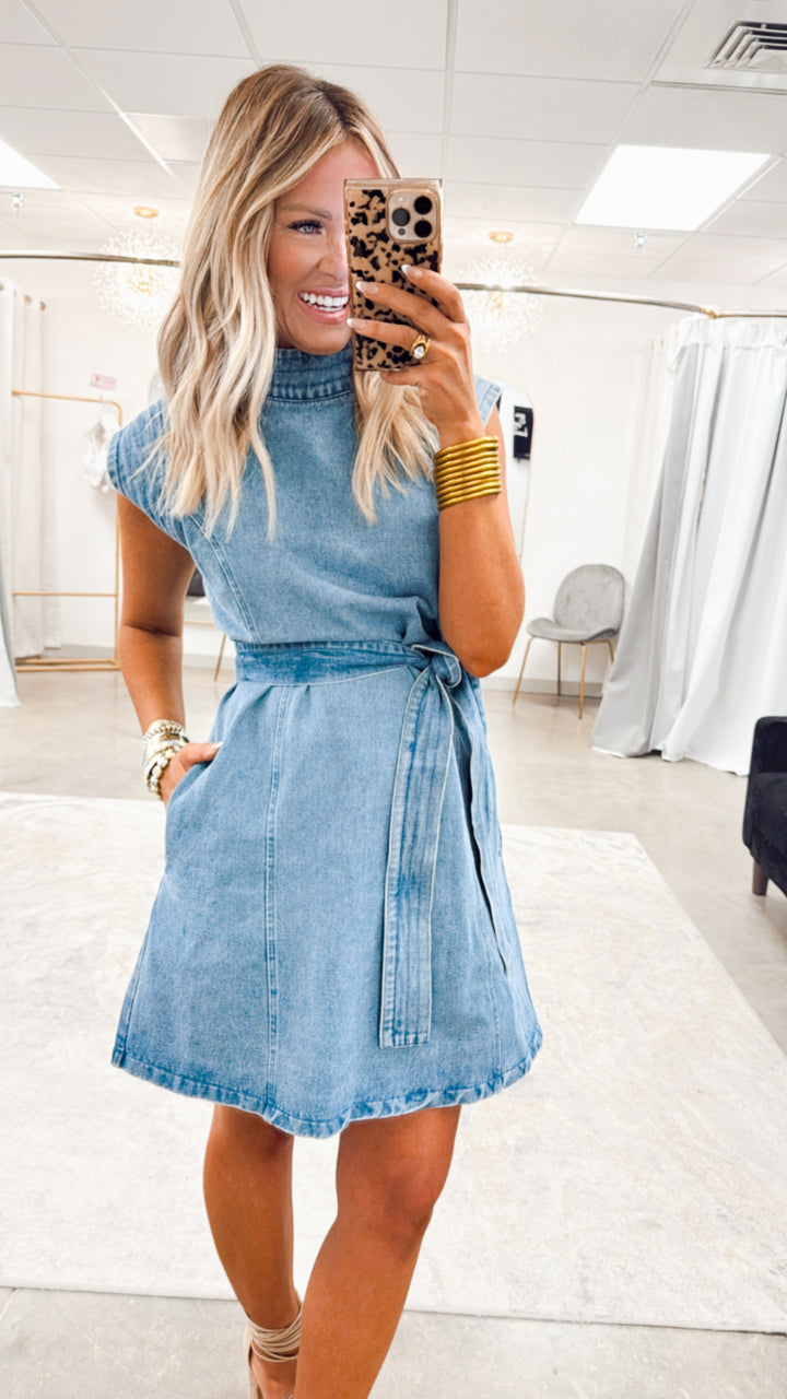 Jolene Denim Dress
