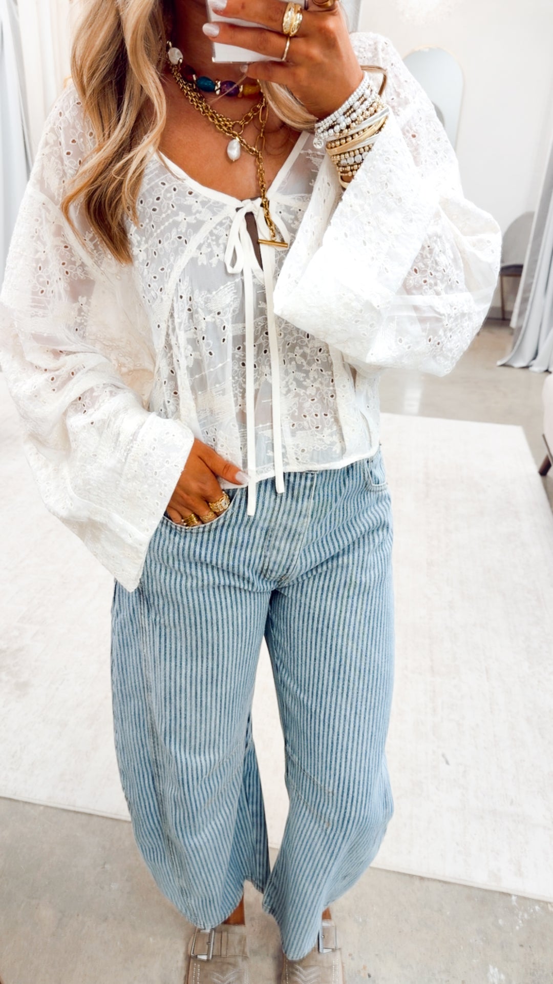 The Brinley Barrel Jean
