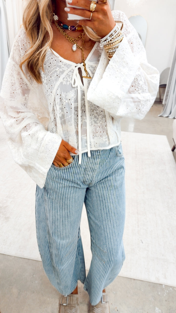 The Brinley Barrel Jean