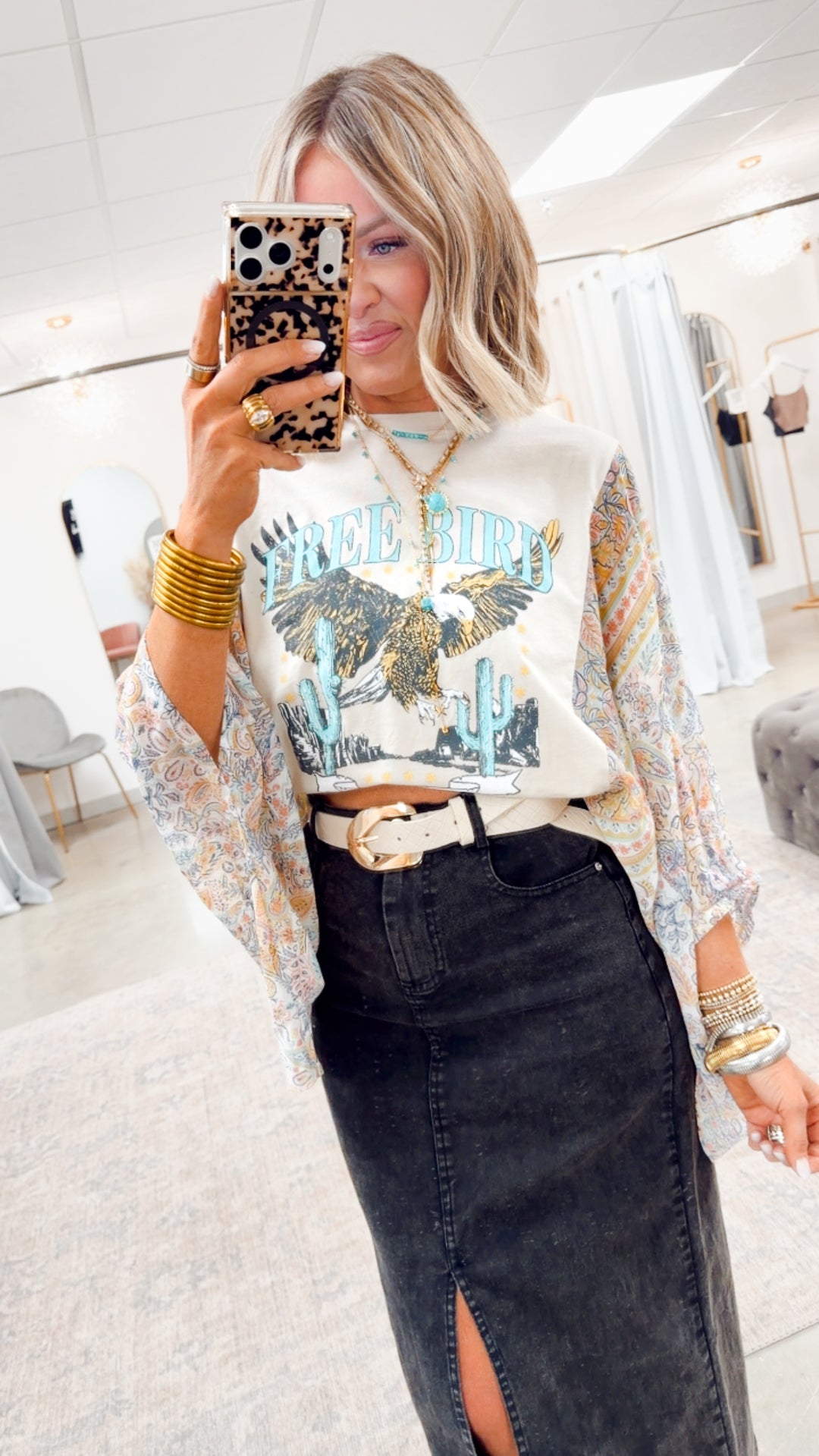 The Saddle Chic Belt-Khaki