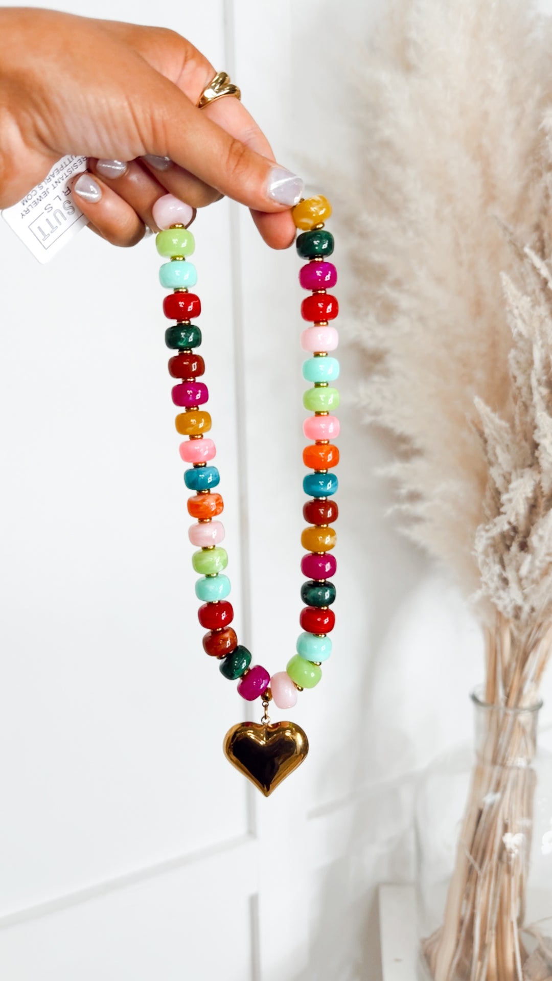 The Colorful Heart Necklace