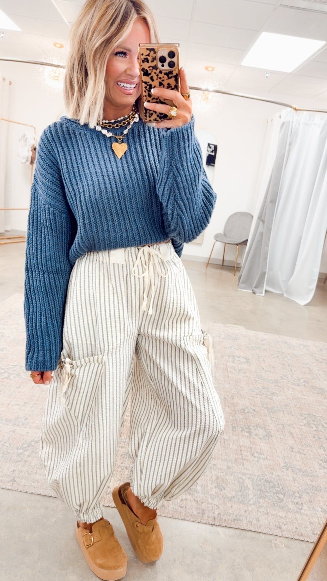 The Odette Jogger Pants-Oatmeal