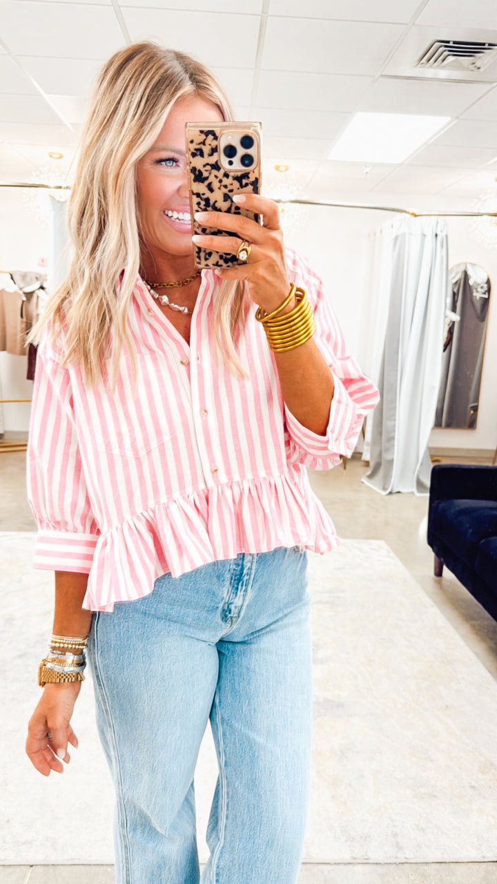 Hampton Bay Poplin Top