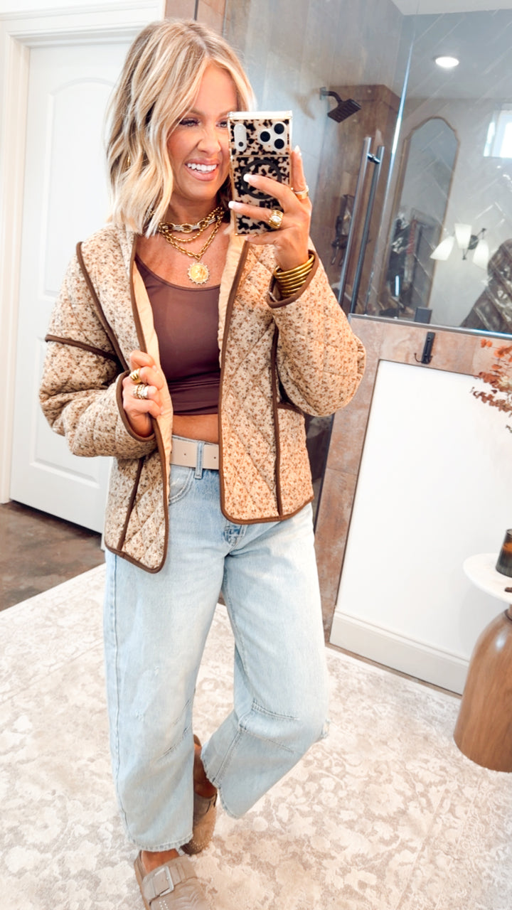 The Harvest Bloom Quilted Jacket