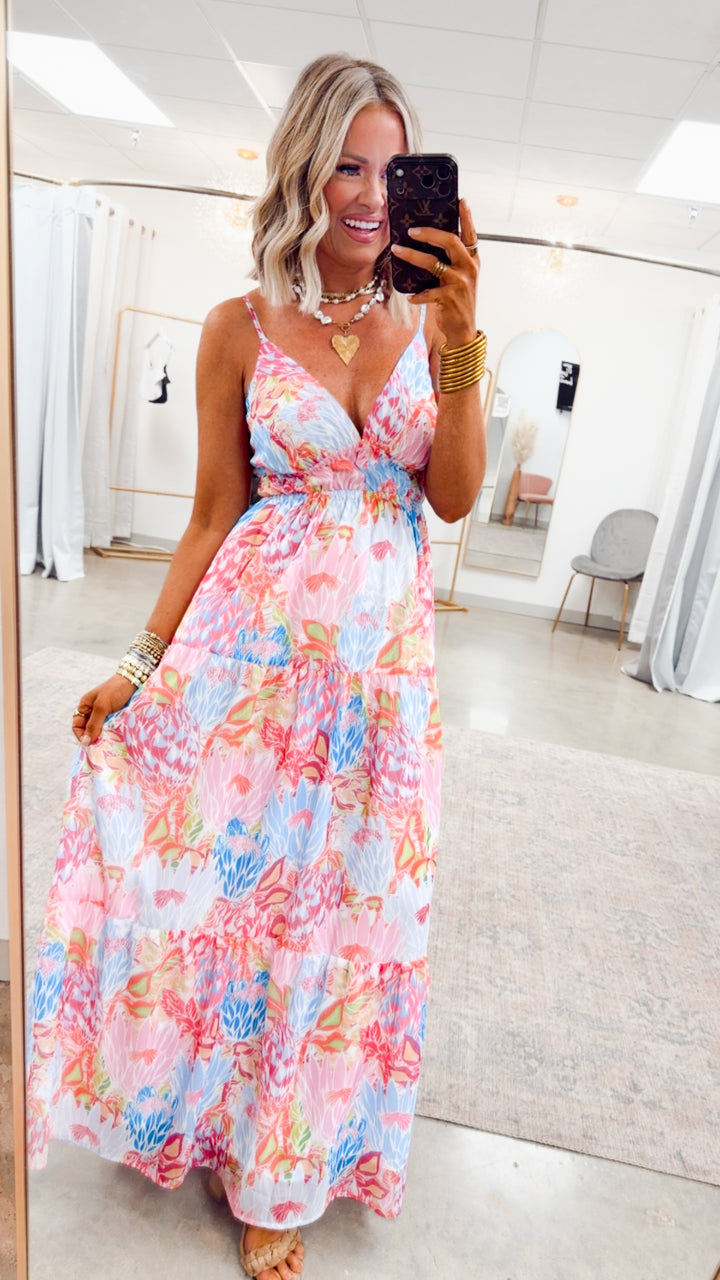 Daphne Bloom Maxi Dress