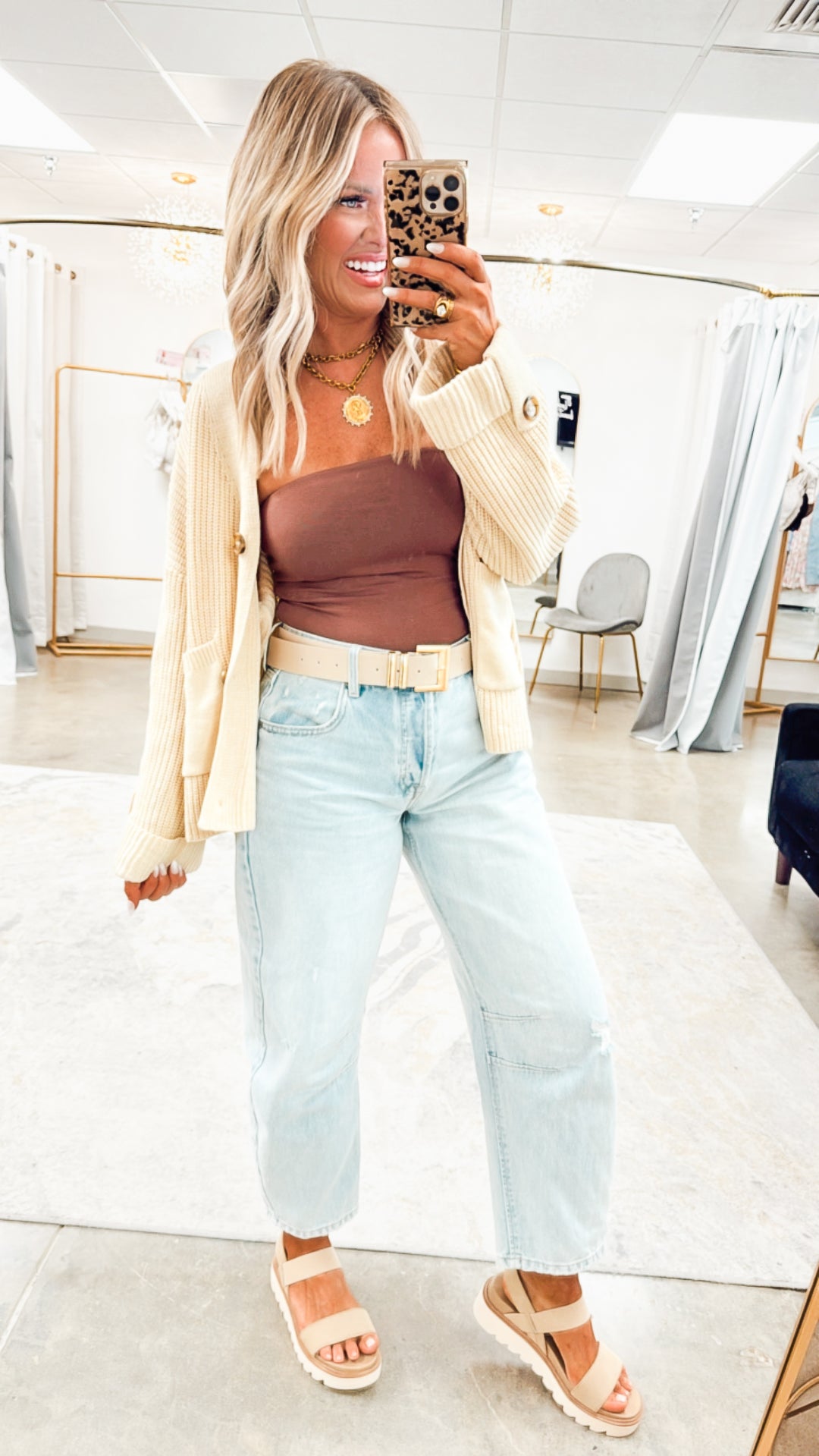 Cozy Knoll Cardigan-Cream