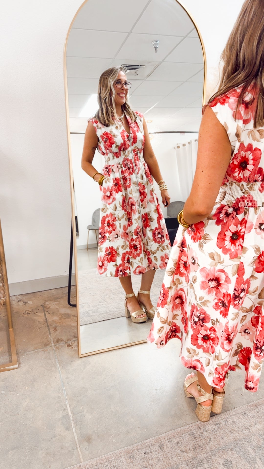 The Scarlet Blossom Dress