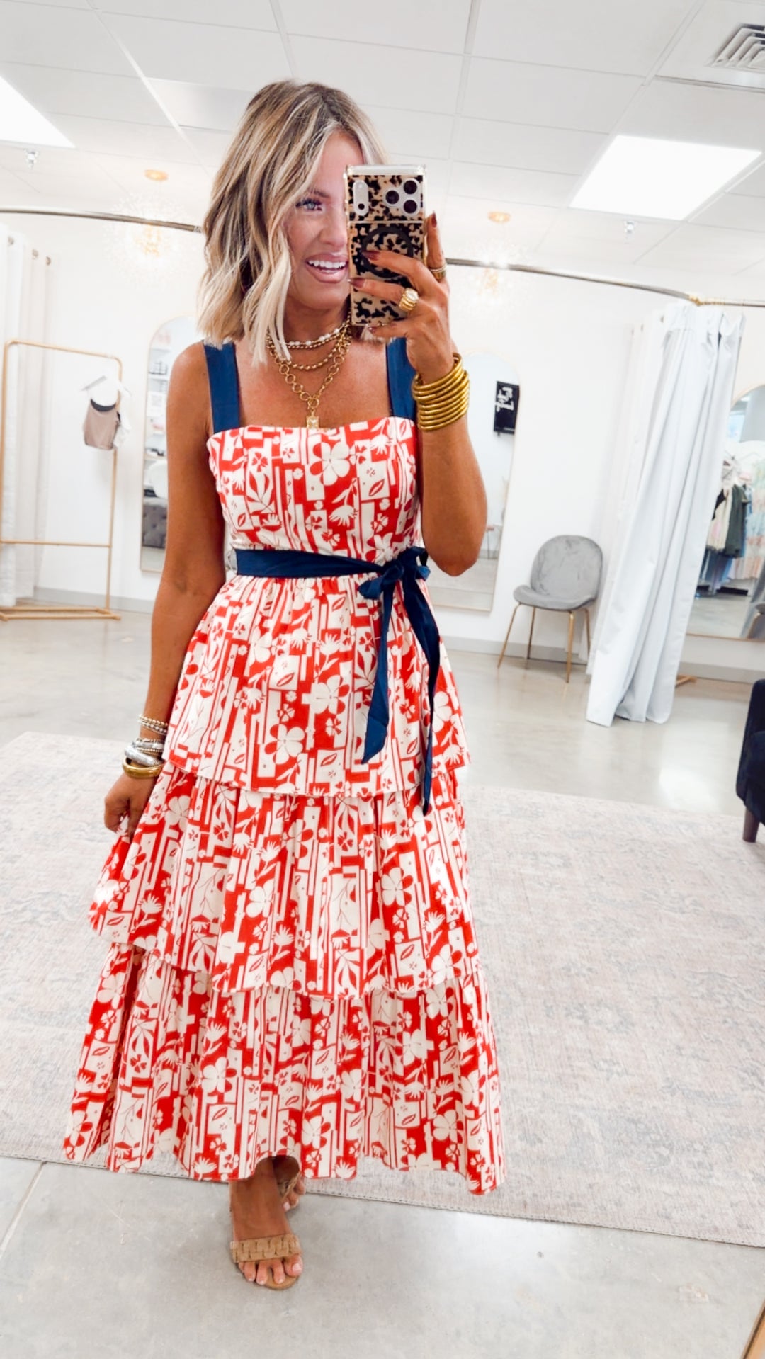 The Abstract Aura Dress