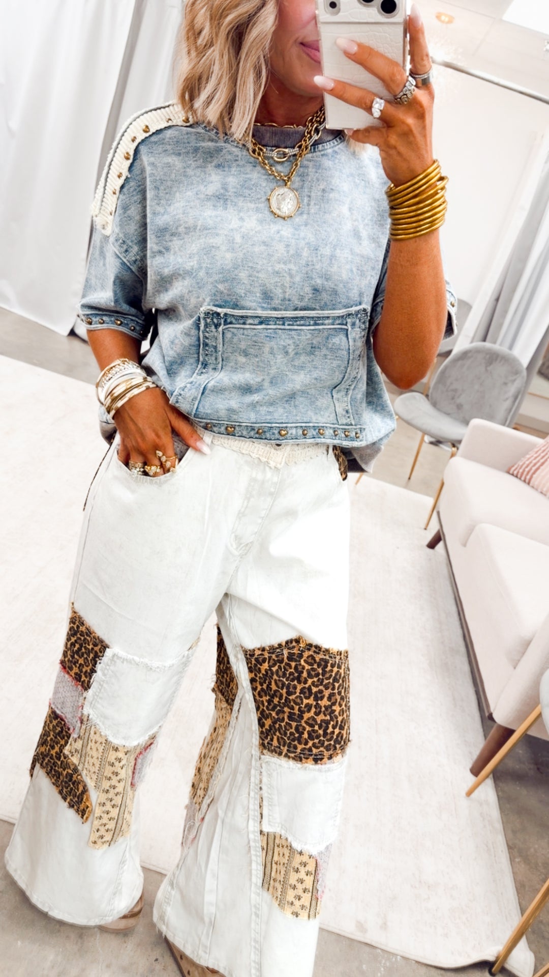 The Wild Card Pants-Natural