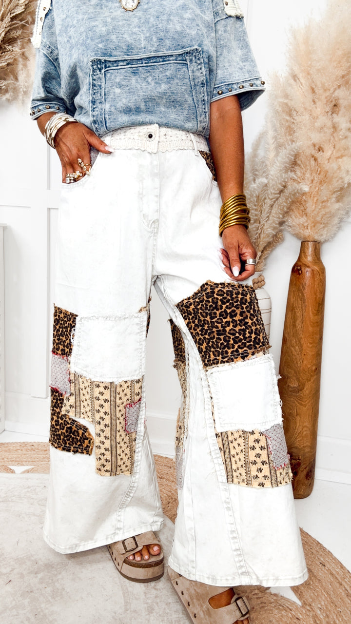 The Wild Card Pants-Natural