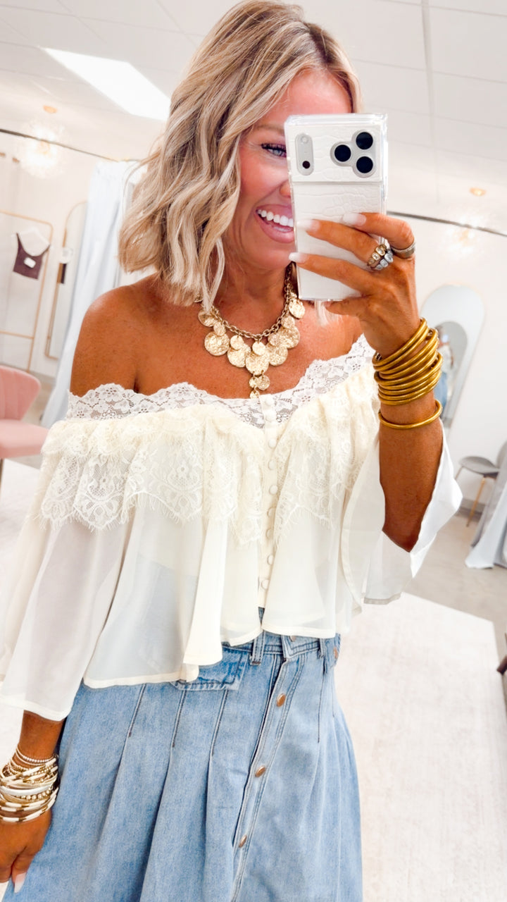 The Anastasia Lace Top