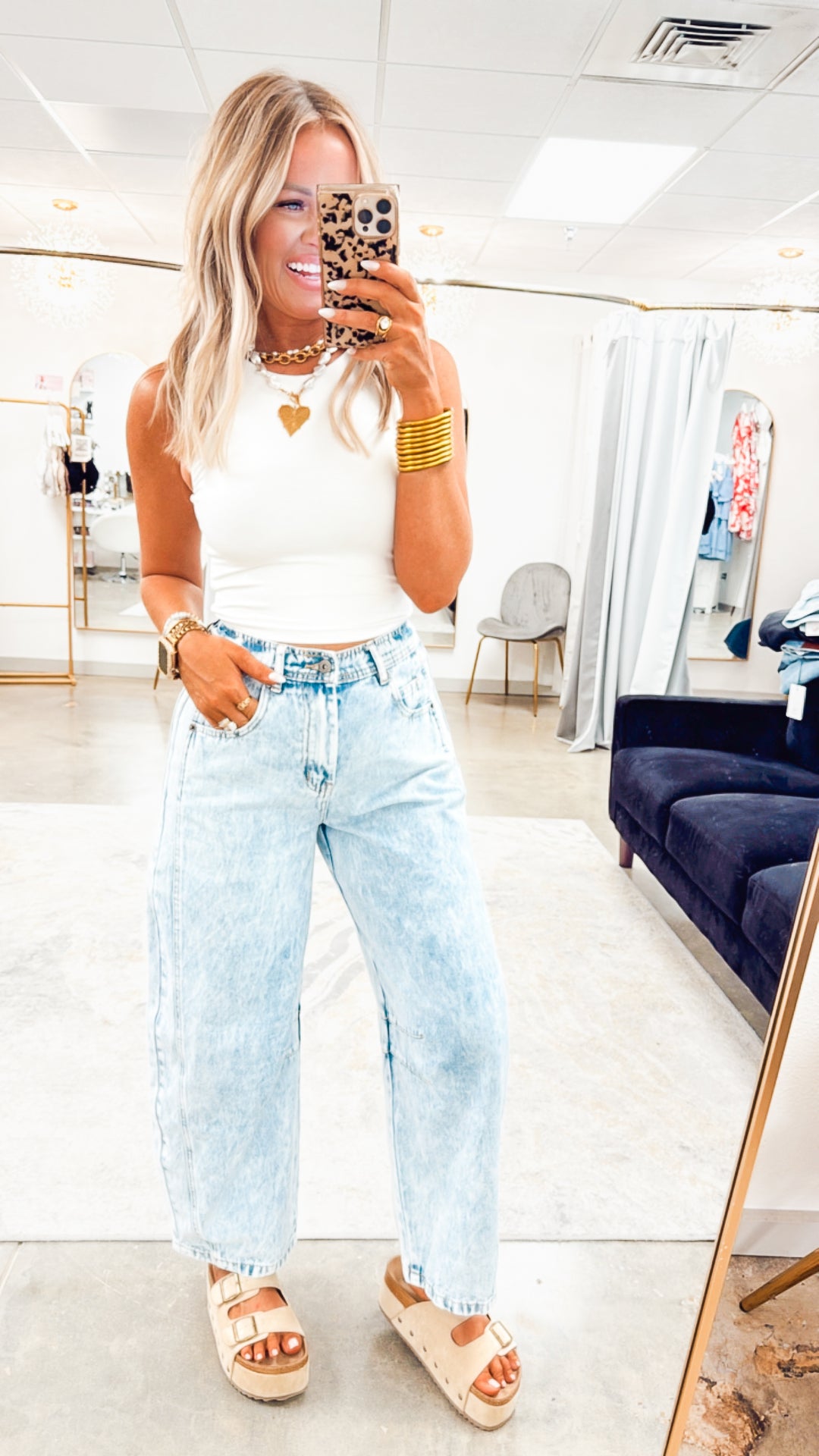 Hannah Barrel Jean