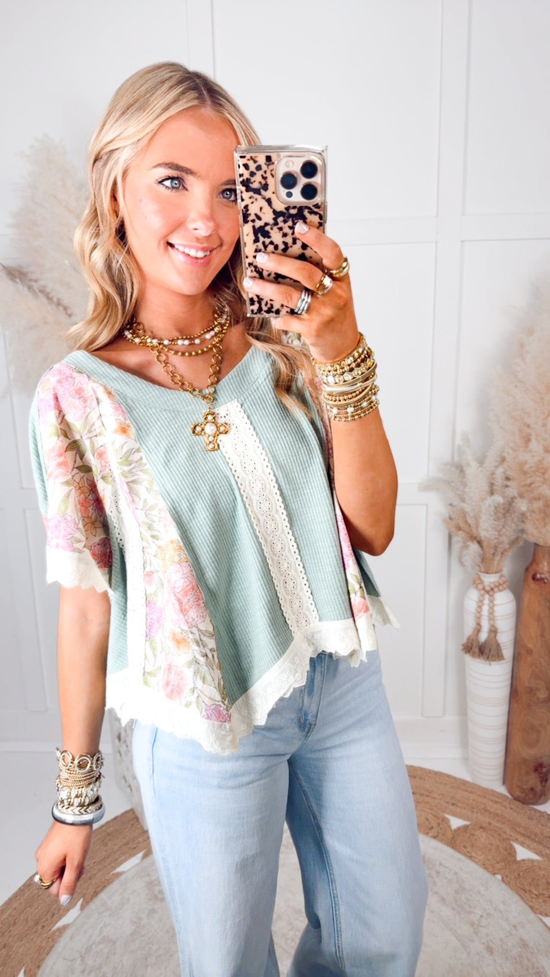 The Sage & Bloom Crop Top