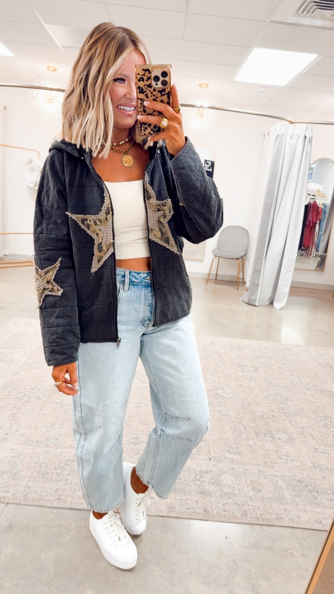 Stardust Relaxed Fit Jacket