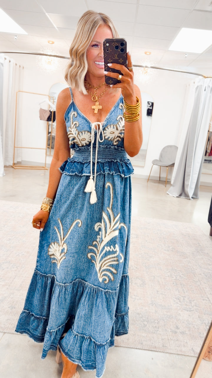 The Denim Reverie Dress