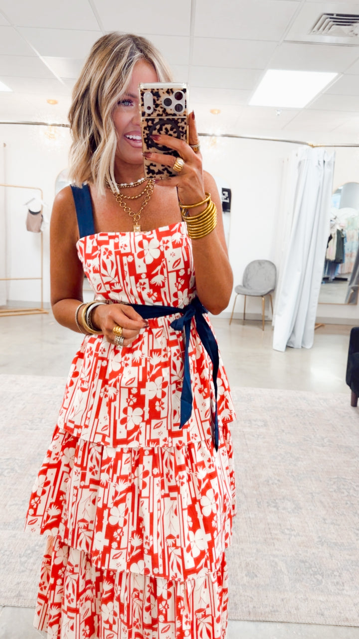 The Abstract Aura Dress