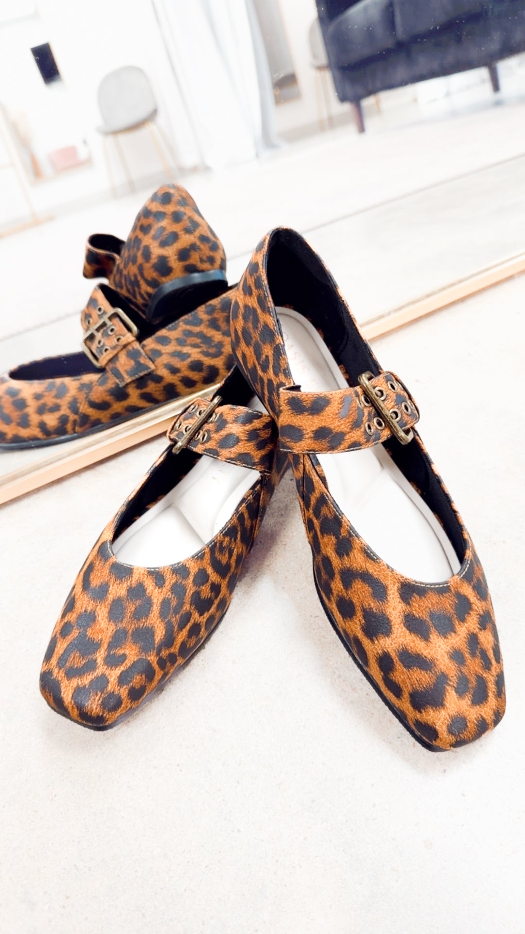 Soho Ballet Flat-Leopard