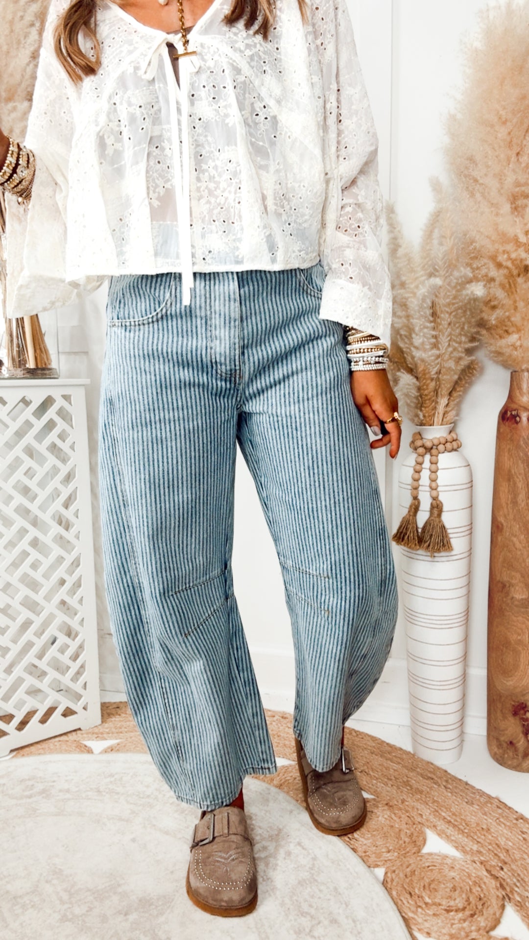 The Brinley Barrel Jean
