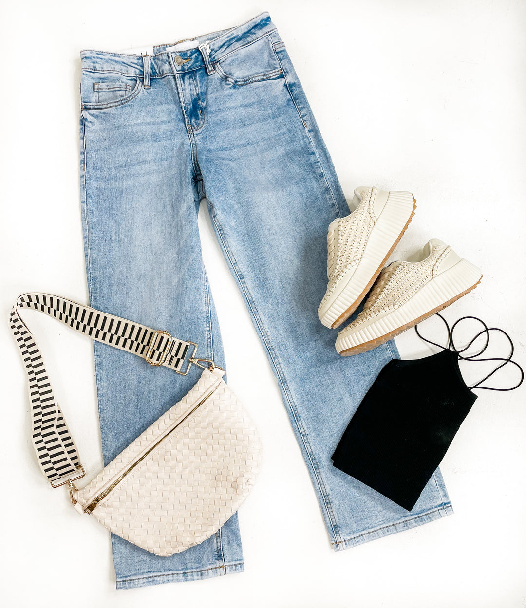 LeAnn Mid Rise Dad Jeans