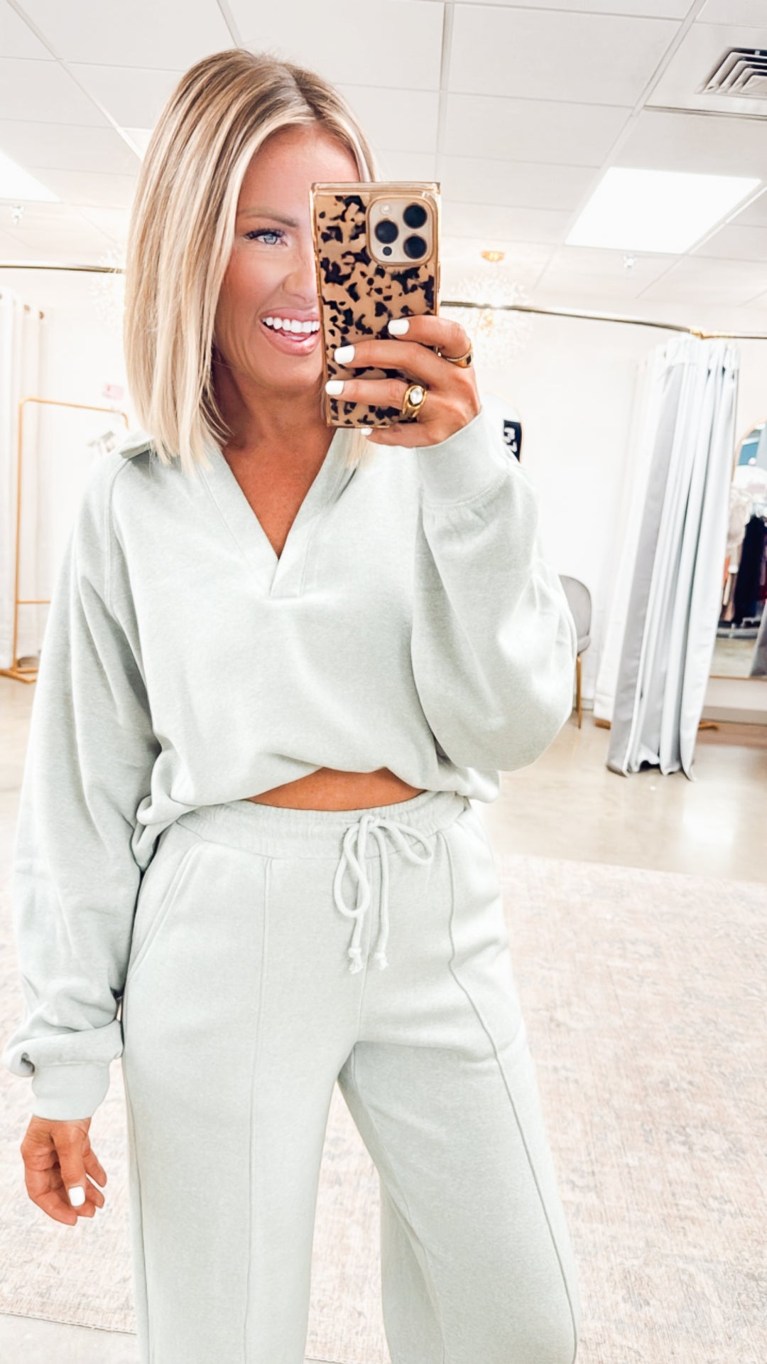 Willowmere Lounge Set-Sage Green