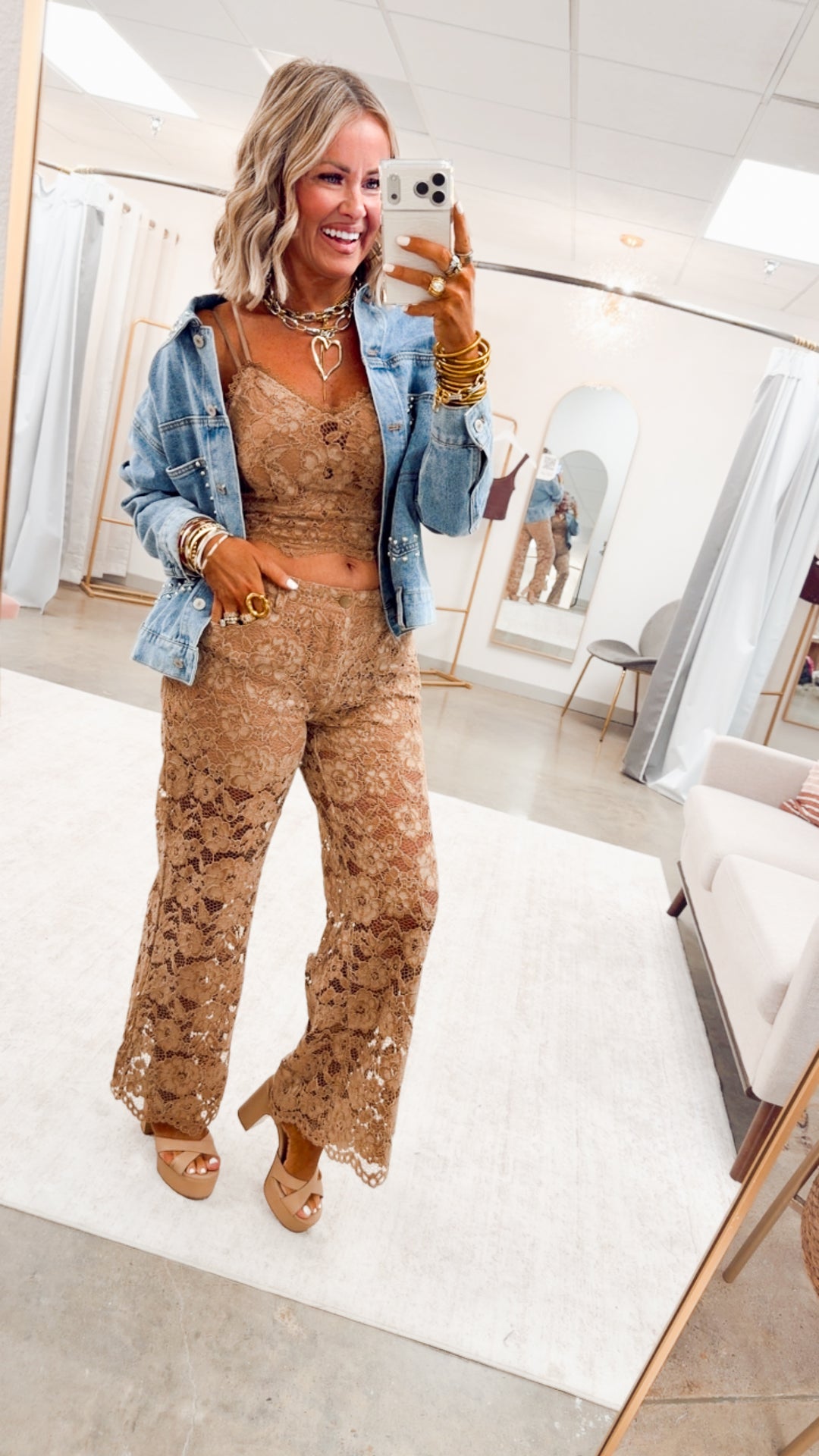 The Vale Lace Pants
