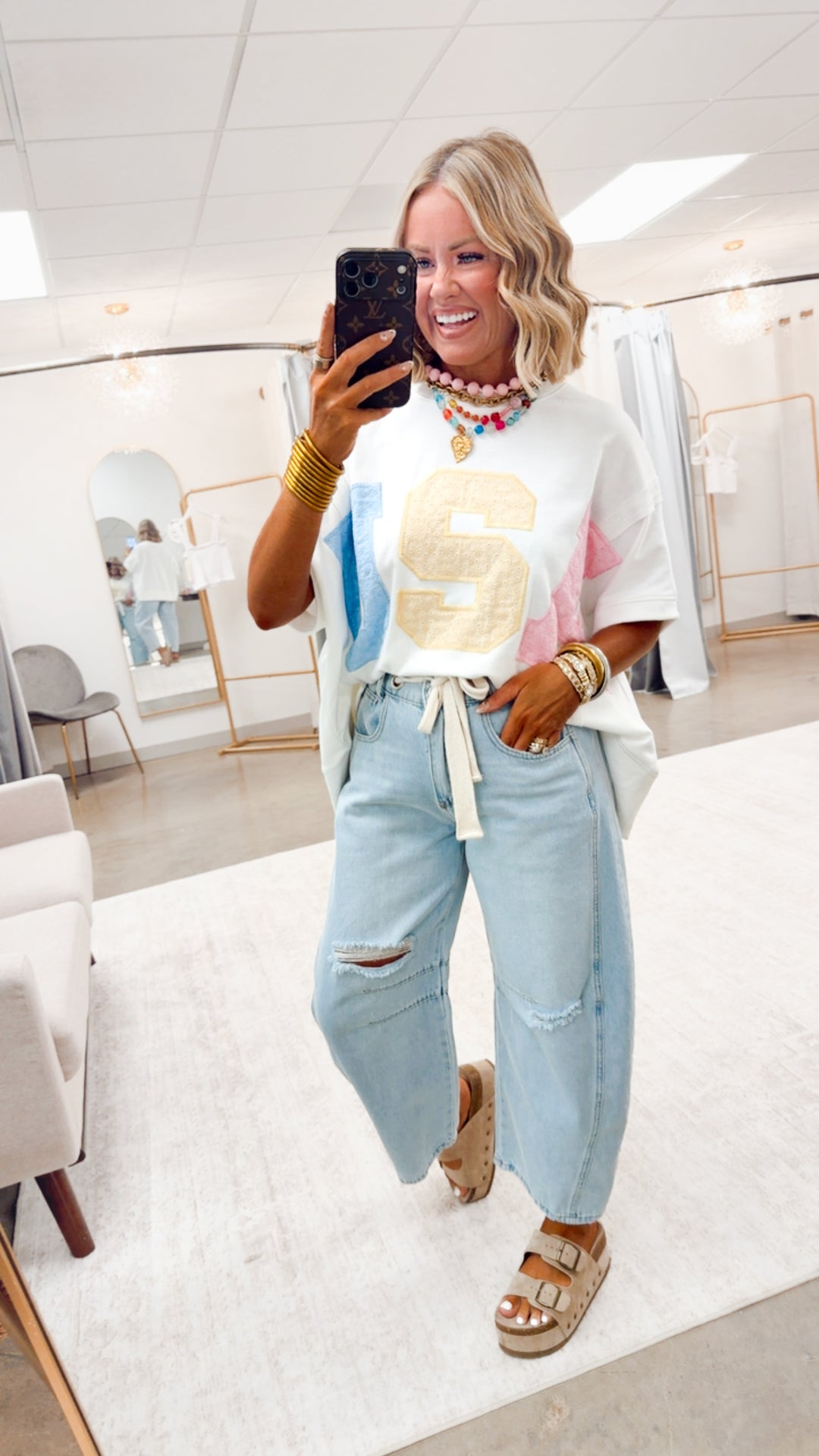 The USA Darling Dolman Top