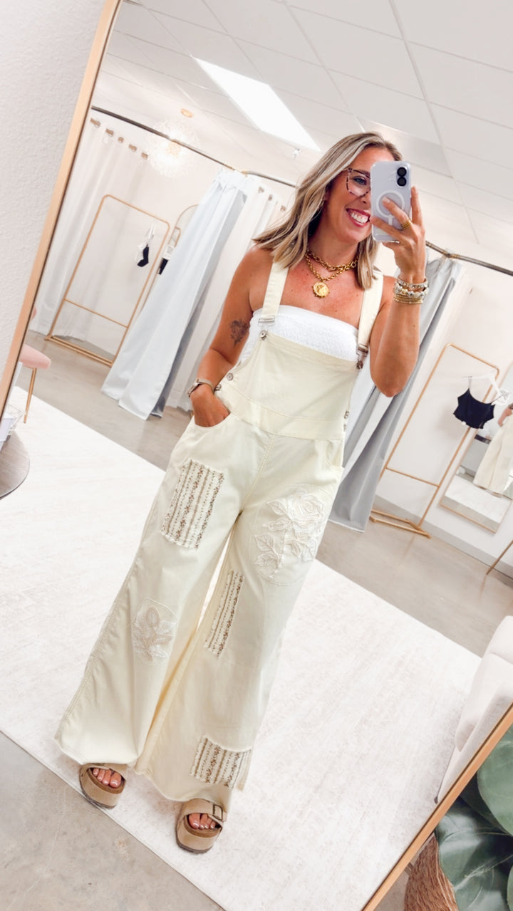 The Luma Patchwork Overalls