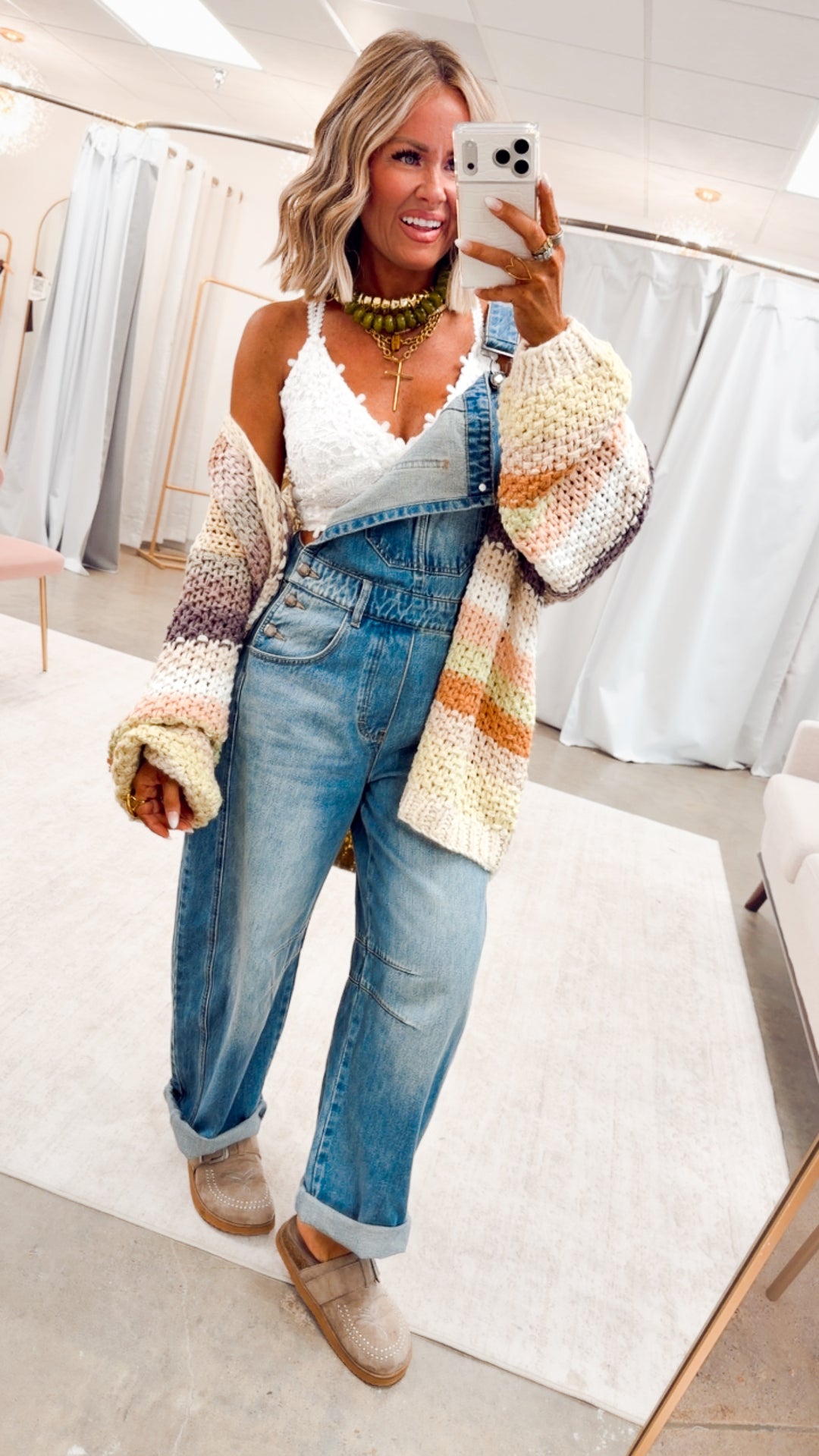 The Brooke Barrel Overalls