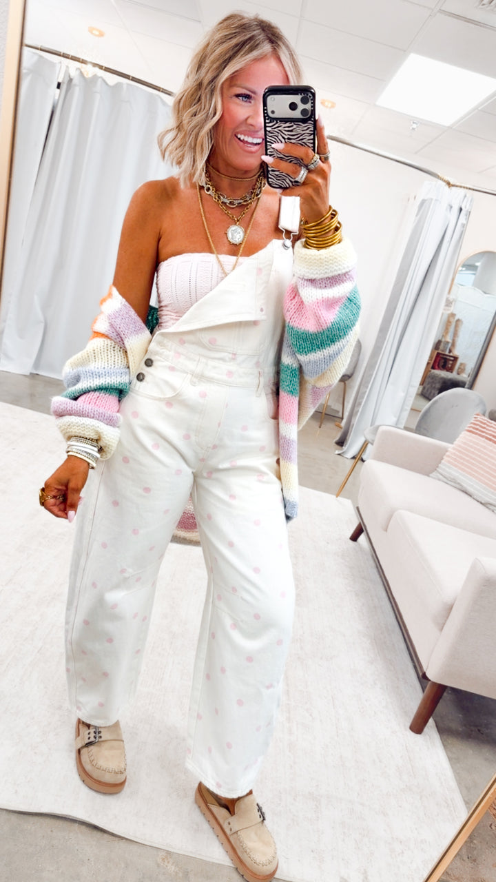 The Pretty in Polka Overalls
