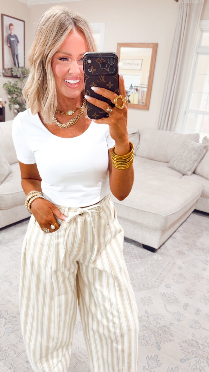 Basic Butter Bliss Top-White