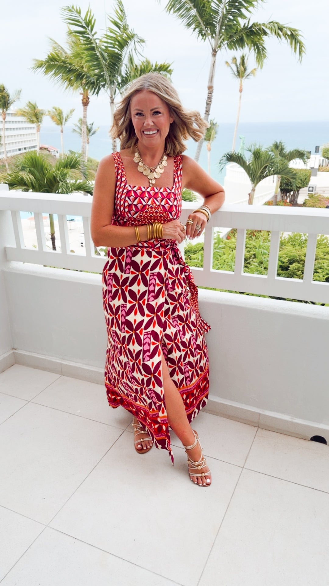 The Montego Wrap Skirt Set