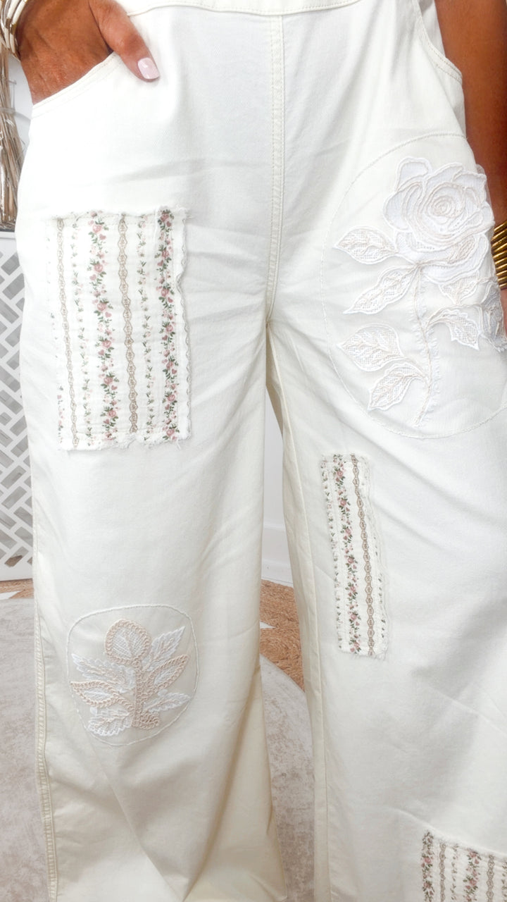 The Luma Patchwork Overalls