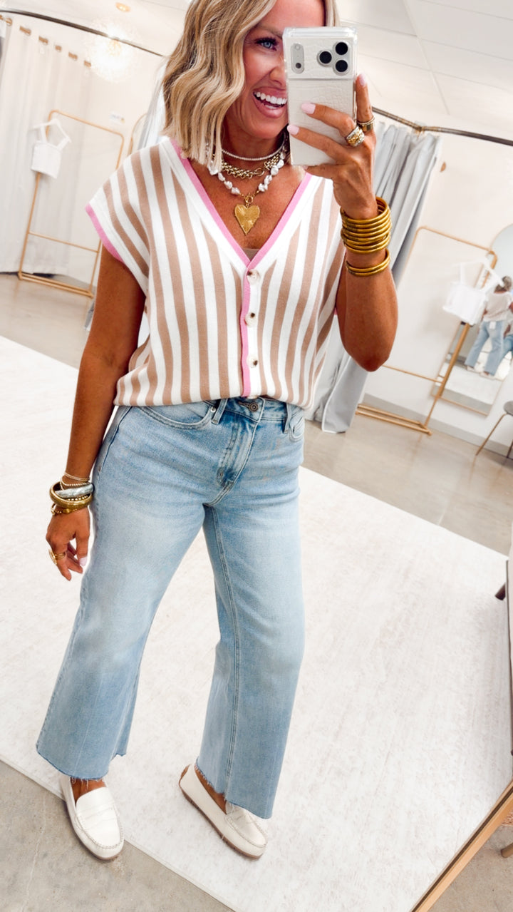 The Pink Harbor Top