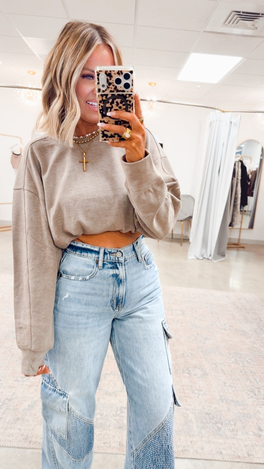 The Soft Ribbed Pullover- Dusty Mocha