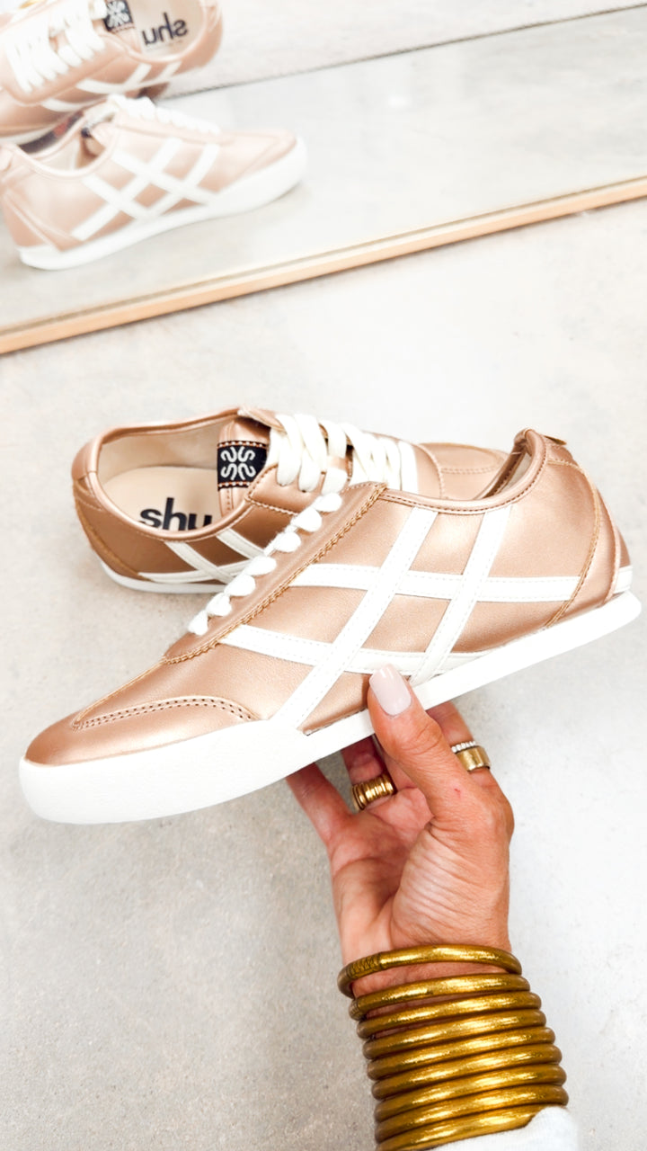 Polly Sneaker-Rose Gold