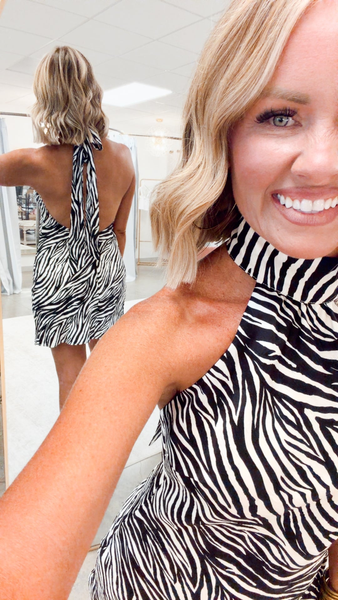 The Wild Side Halter Dress