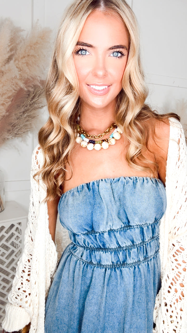 The Laurel Tiered Midi Sundress