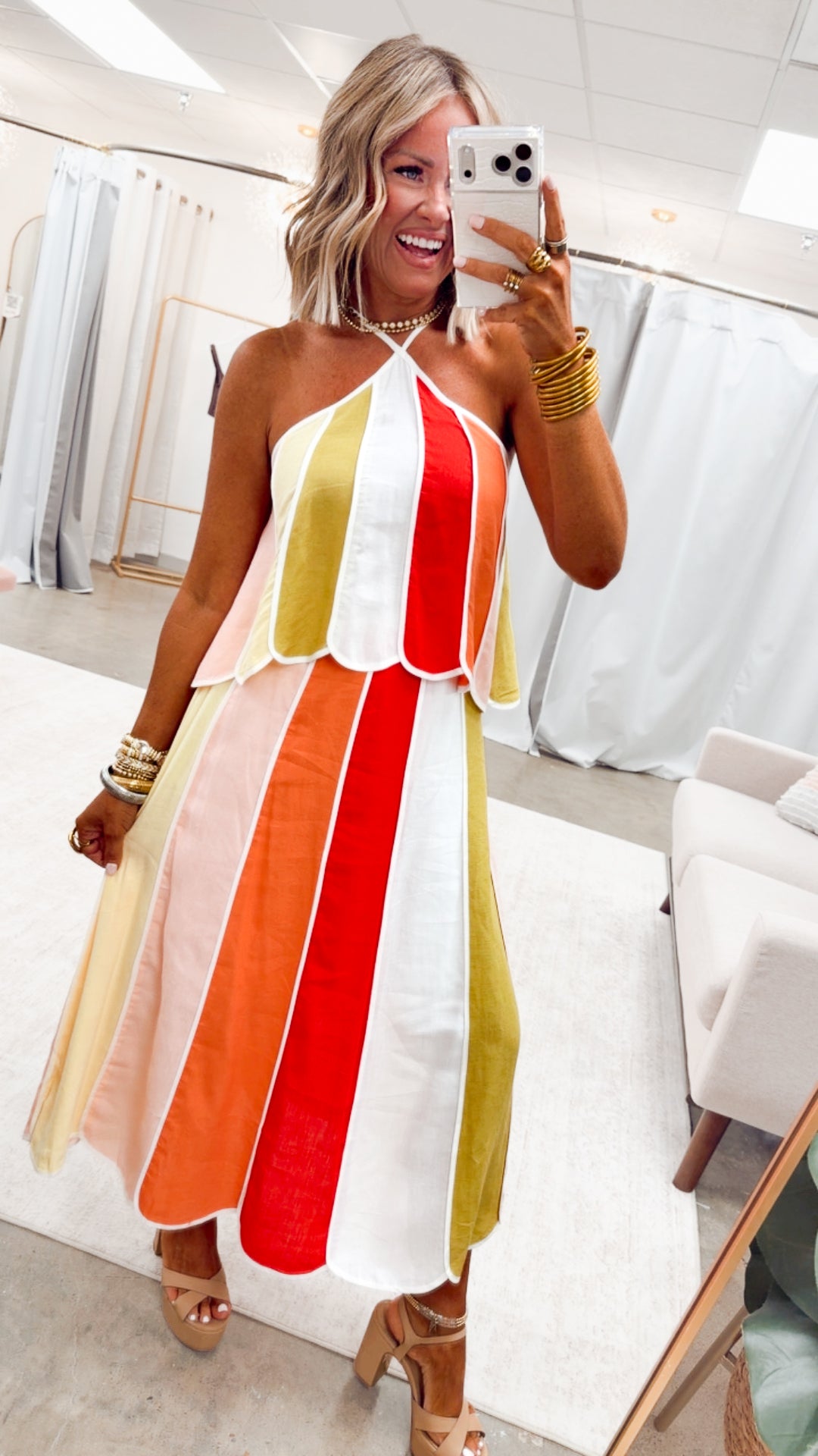 The Solstice Color Block Set
