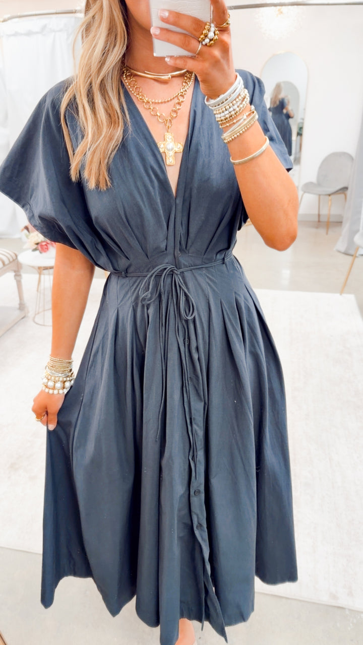 The Perfectly Placed Dress-Midnight