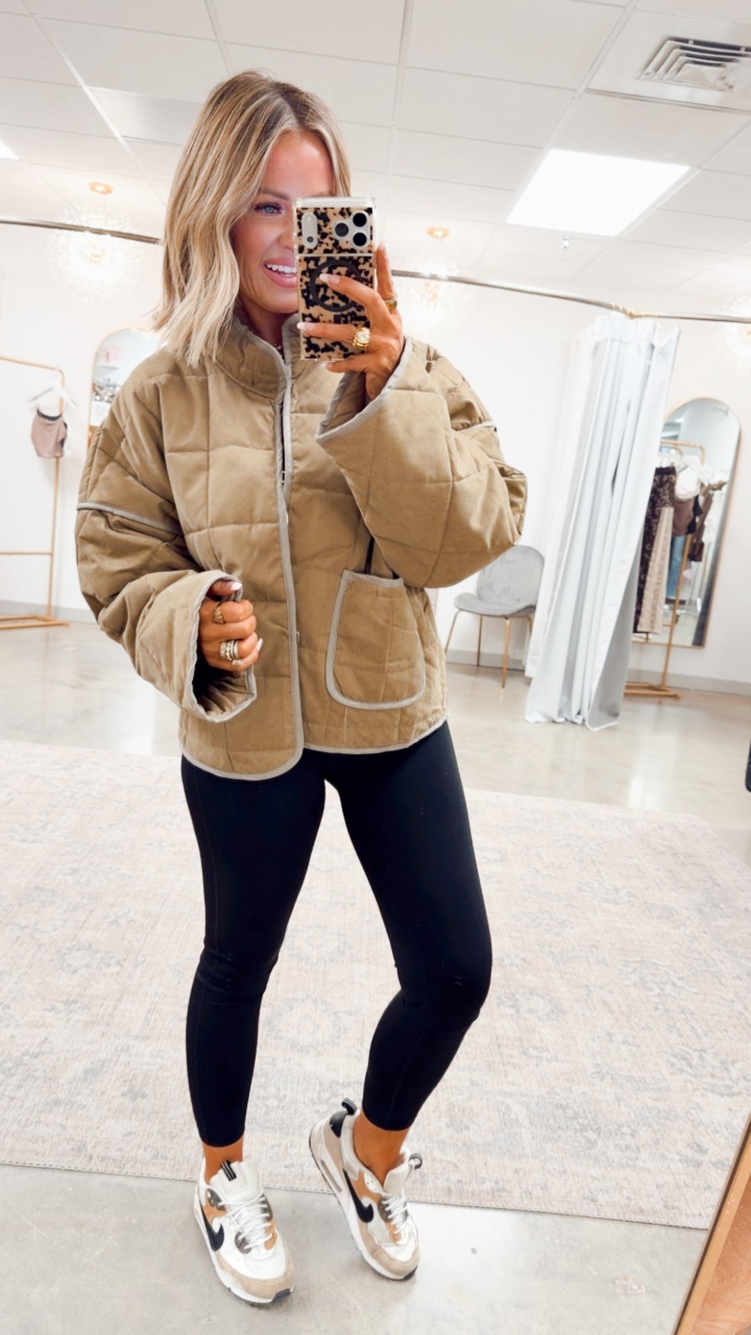 The Sutter Quilted Jacket-Olive