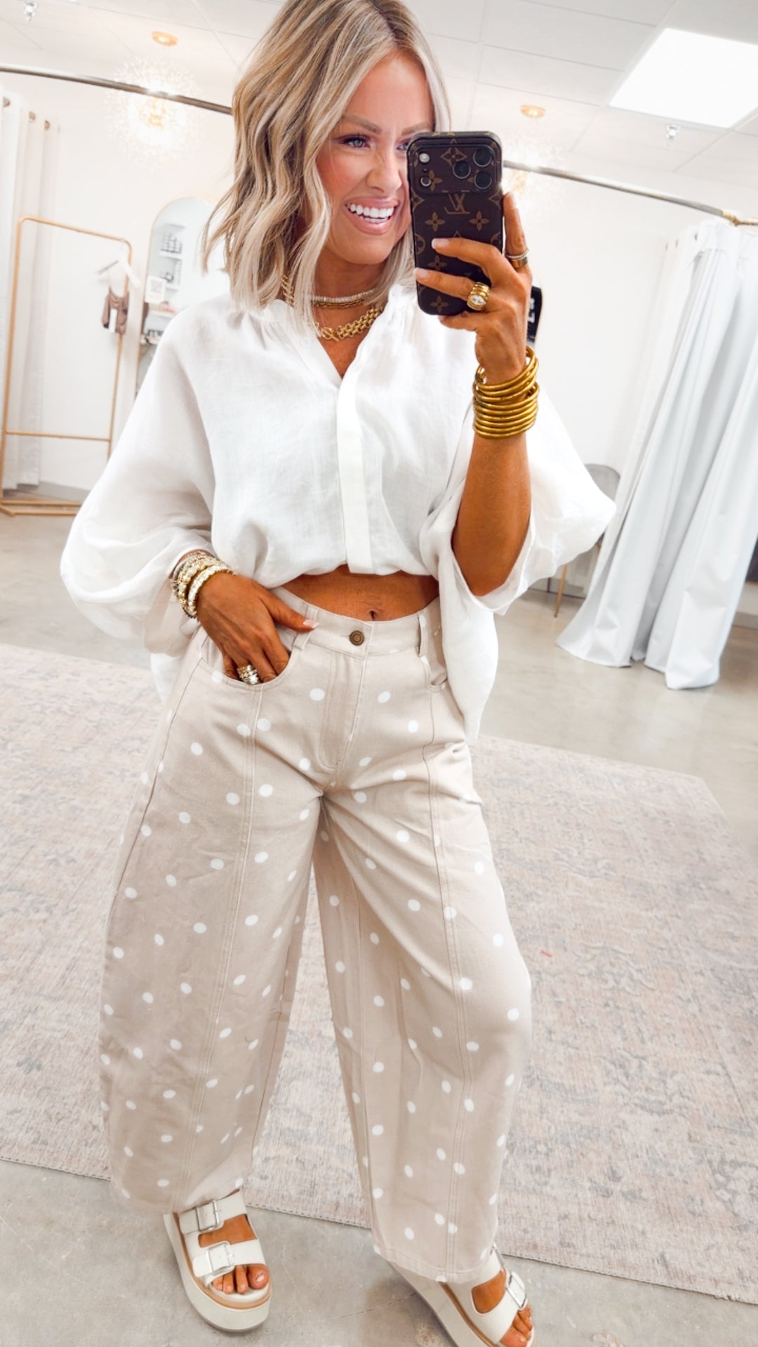 Dottie Darling Barrel Jeans