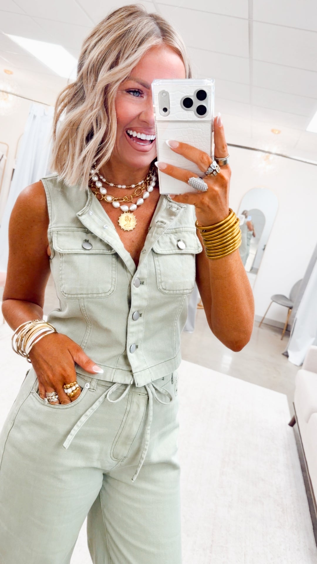 The Oaklynn Utility Set-Olive