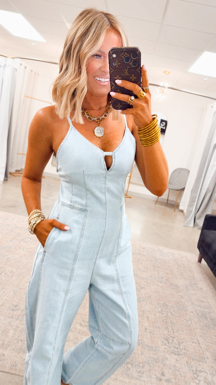 The Westline Barrel Jumpsuit