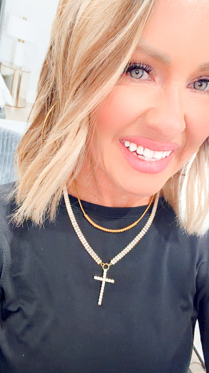 The Royale Cross Necklace