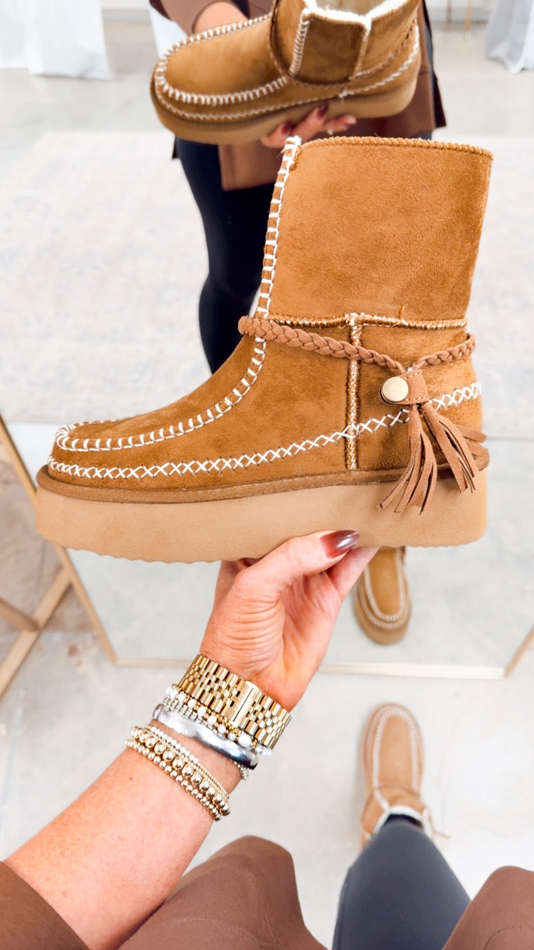 Winona Boots-Camel