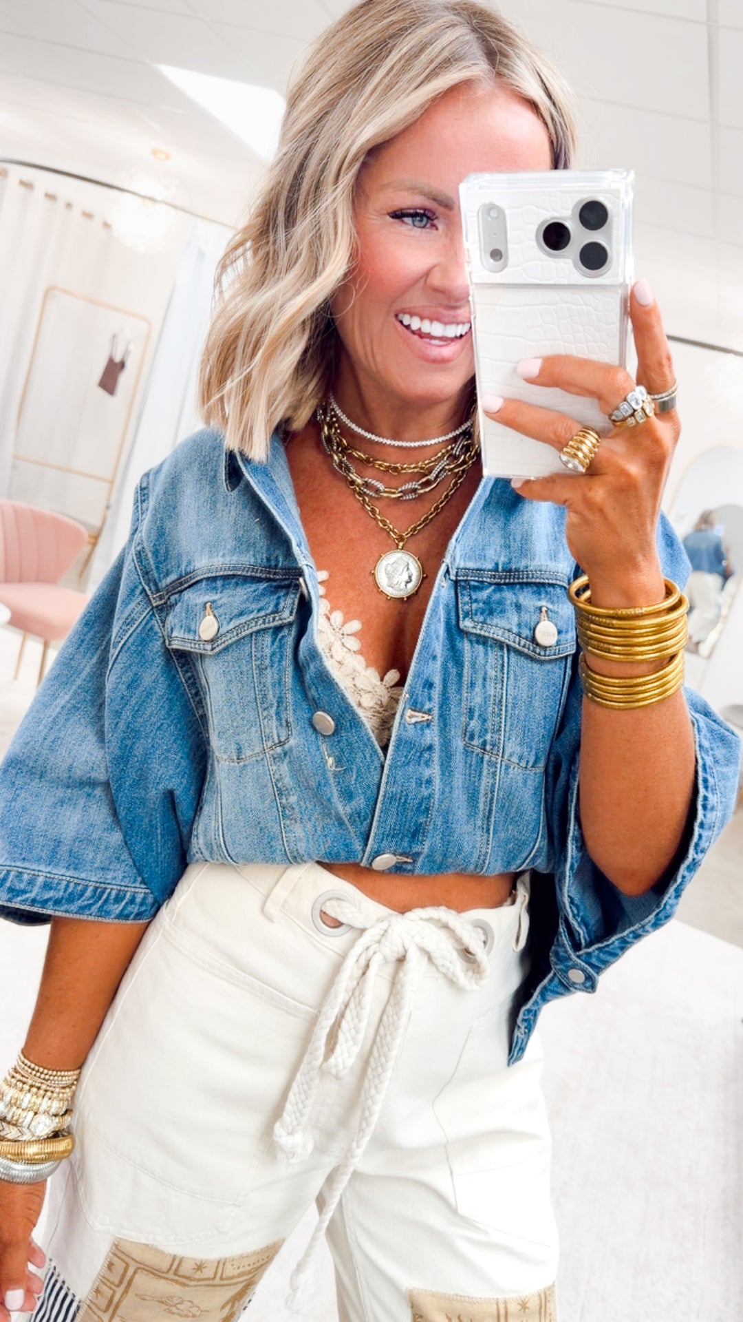 The Patchwork Paradise Jean