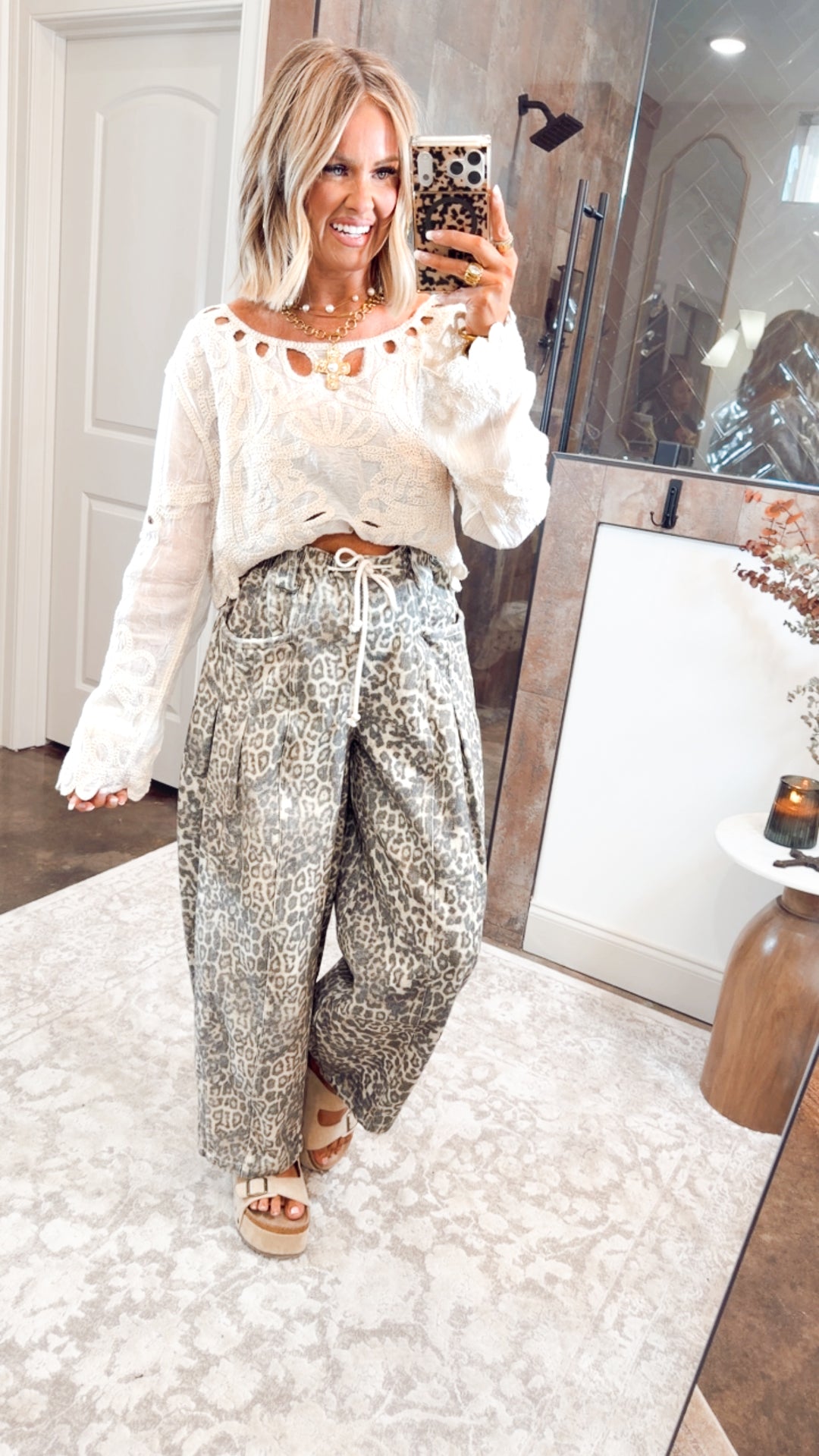 The Sandstone Crochet Top