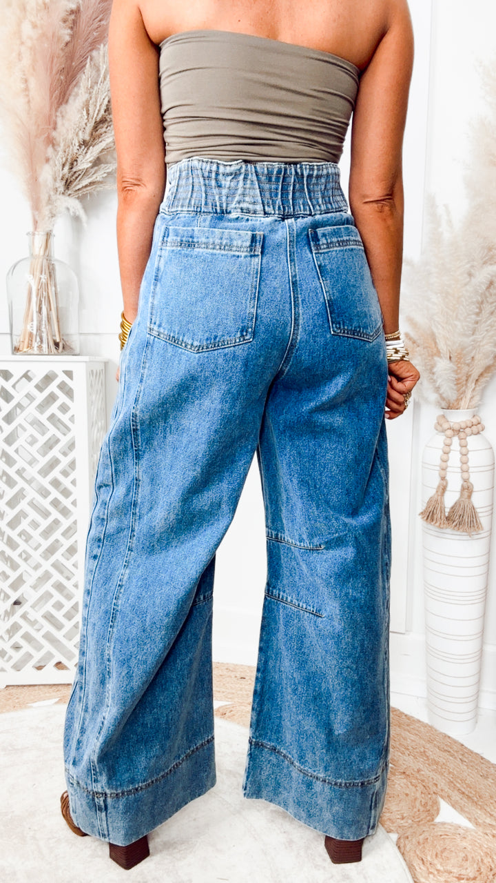 The Hampton Pleated Jean